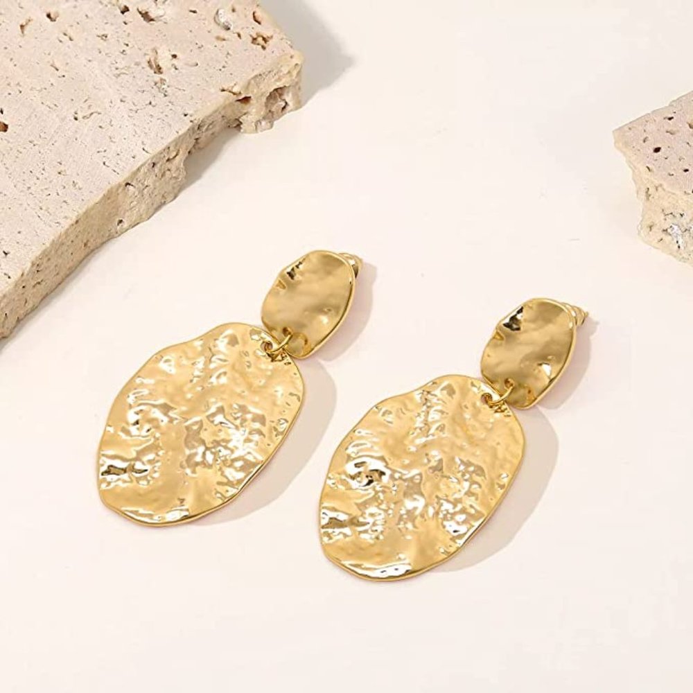 Magical Gold Statement Earrings